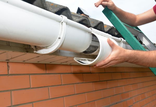 Gutter Seam Repair in Rocklin