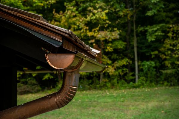 Cost of Copper Gutter Replacement in Rocklin