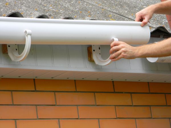 Half Round Gutter Installation in Rocklin